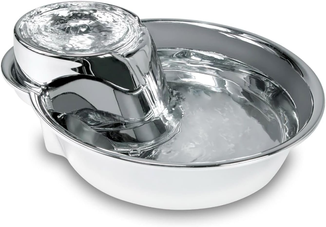 Pioneer Pet Stainless Steel Fountain Raindrop Design