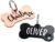 Ultra Joys Dog Tags Personalized for Pets – Hollow Paw Custom Pet ID Tag – Engraved Dog Tag for Small, Large Dogs – Large Bone in Black