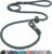 Slip Lead Dog Leash Reflective with Stopper Loop Rope Training No Pull for Medium Large Dogs 4ft Black