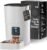 Smart Automatic Cat Feeder – 6-L Reliable Automatic Cat Food Dispenser with Display LCD Screen for Easy Set Up – (White)