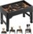 Elevated Slow Feeder Dog Bowls, 9 Cups Raised Dog Slow Feeder Bowls Large Breed with 4 Adjustable Heights Pet Food bowl Stand, Non Slip Anti Gulping sow eating dog bowl for Medium & Large Breed