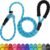 TagME Slip Leads for Dogs, 6 FT Heavy Duty Slip Leash with Padded Handle, Strong Rope No Pull Pet Training Leash for Medium Dogs,Blue