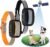 WIEZ GPS Wireless Dog Fence, Electric Dog Fence for Outdoor,Adjustable Warning Strength,Pet Containment System, Suitable for Most of Dogs(2 Collars)