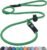 Slip Lead Dog Leash Reflective with Stopper Loop Rope Training No Pull for Medium Large Dogs 4ft Green