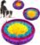 Snuffle Mat for Dogs 19″x19″, Adjustable Dog Slow Feeder Bowl, Interactive Dog Enrichment Puzzle Toys, Foraging Sniff Treat Mat Mental Stimulation for Puppy Small Medium Large Breed Dogs Cats